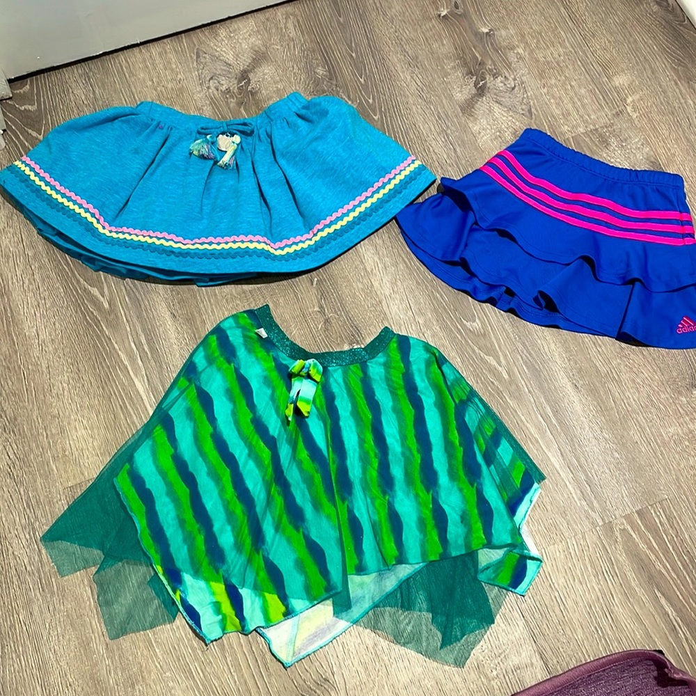 Girls skirts Sz 5 lot -3 in total